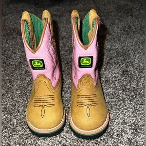 John Deere infants boots size 4M
